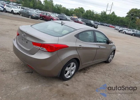 2013 Hyundai Elantra Gls from USA, damaged, VIN 5NPDH4AE0DH215141